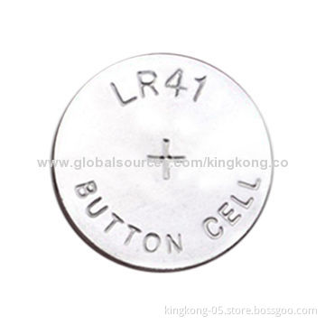 LR41 Button/Coin Cell Battery, 392A/384, 1.5V Voltage, 7.85mm Diameter, 3.6mm Height